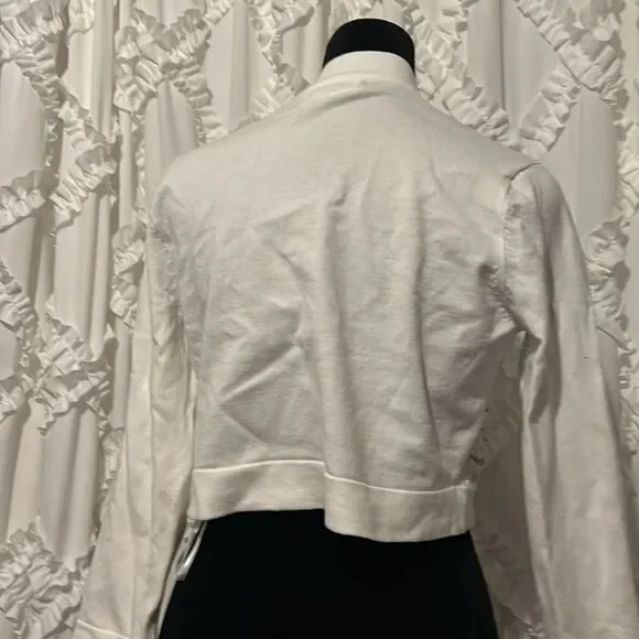 Calvin Klein open front lace cardigan small   B - Picture 4 of 6